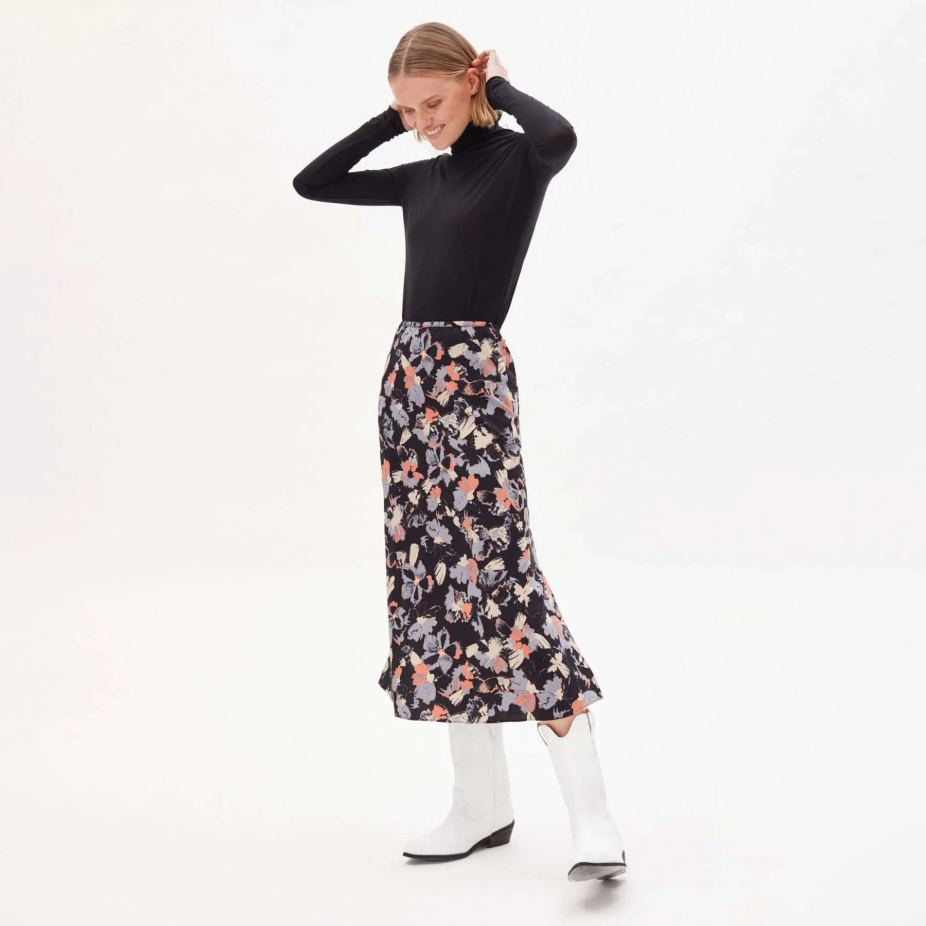 ARMEDANGELS Damen Rock "APOLONIAA" - Blotched Blooms