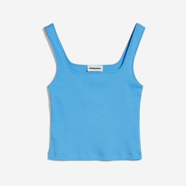 ARMEDANGELS Damen Top "Aanong" XL Blueniverse