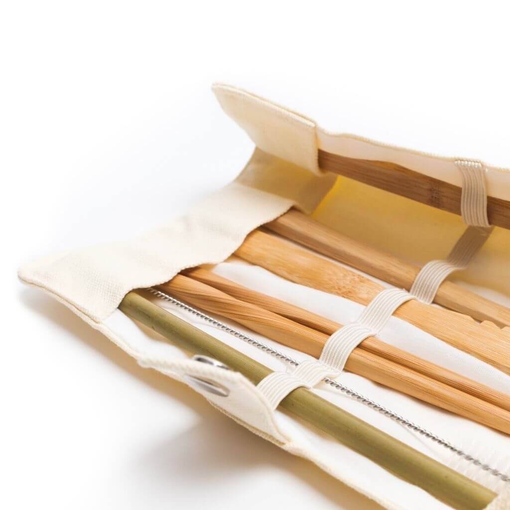 samebutgreen Bambus Besteck-Set