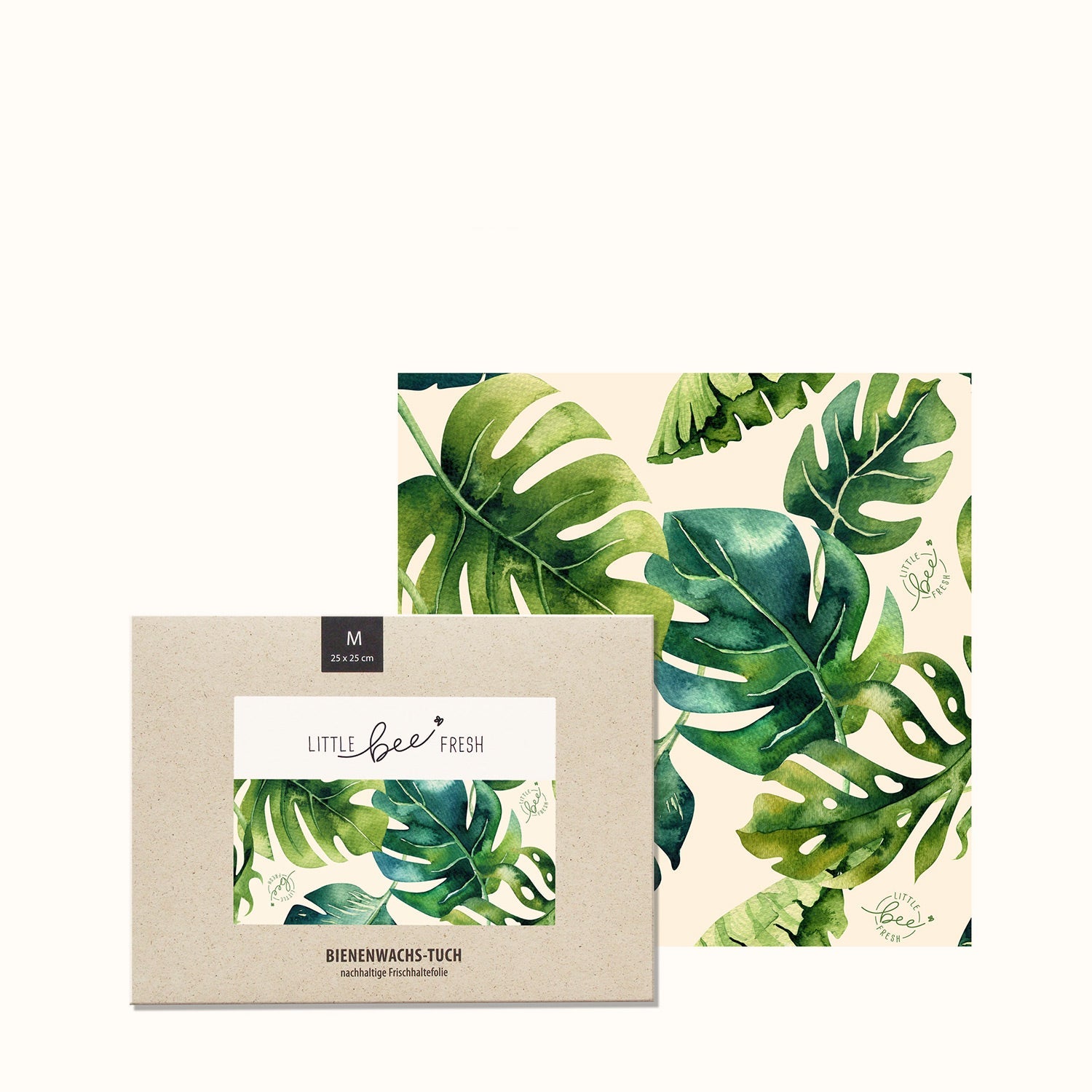 Naturalou Bio-Bienenwachstuch von Little Bee Fresh M Dschungel