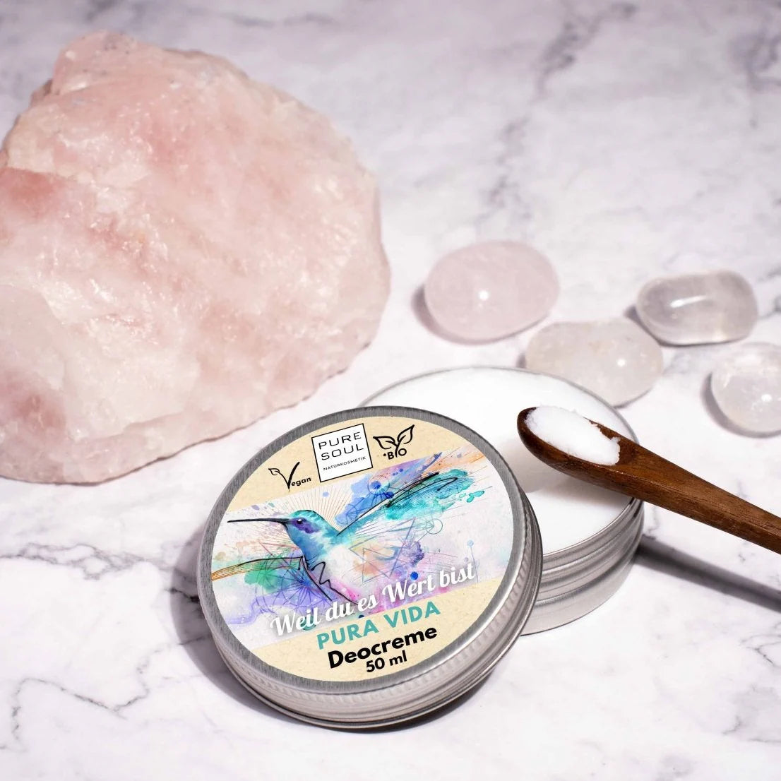 PURE SOUL Naturkosmetik Deo Creme "PURA VIDA"