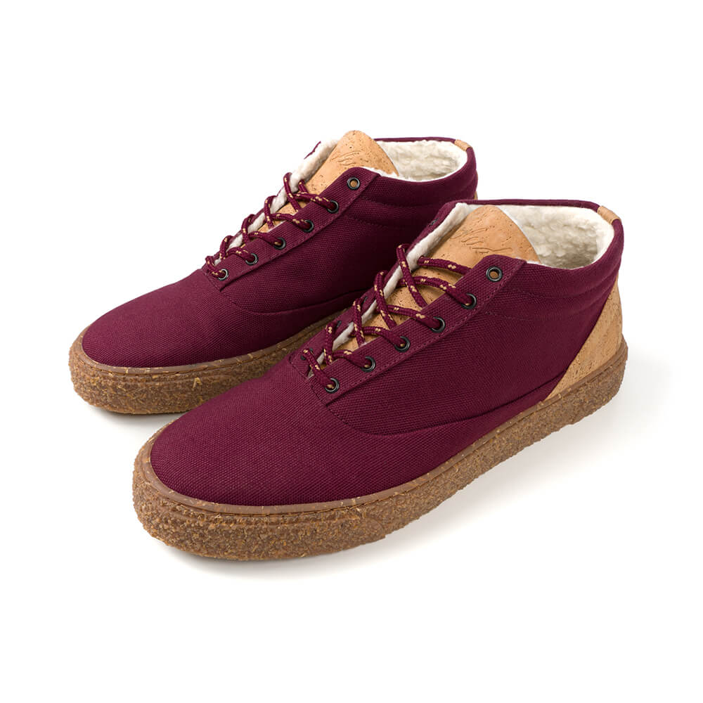 bleed clothing SNEAKER THERMAL MID "ECO4" Bordeaux
