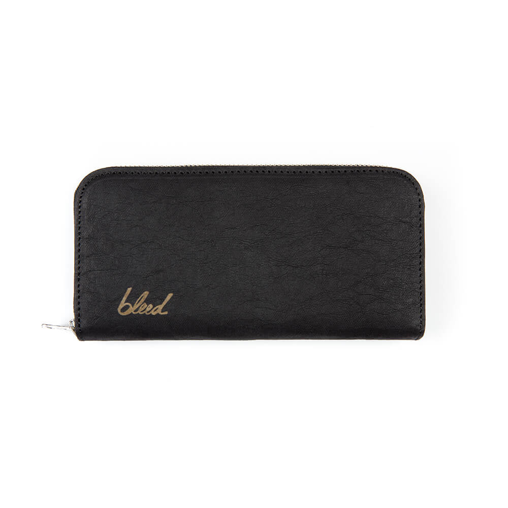 bleed clothing Jacroki® Paper Purse Black