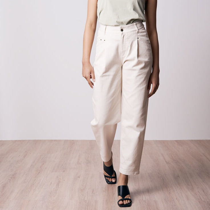 bleed clothing Damen Pleat Moms Jeans