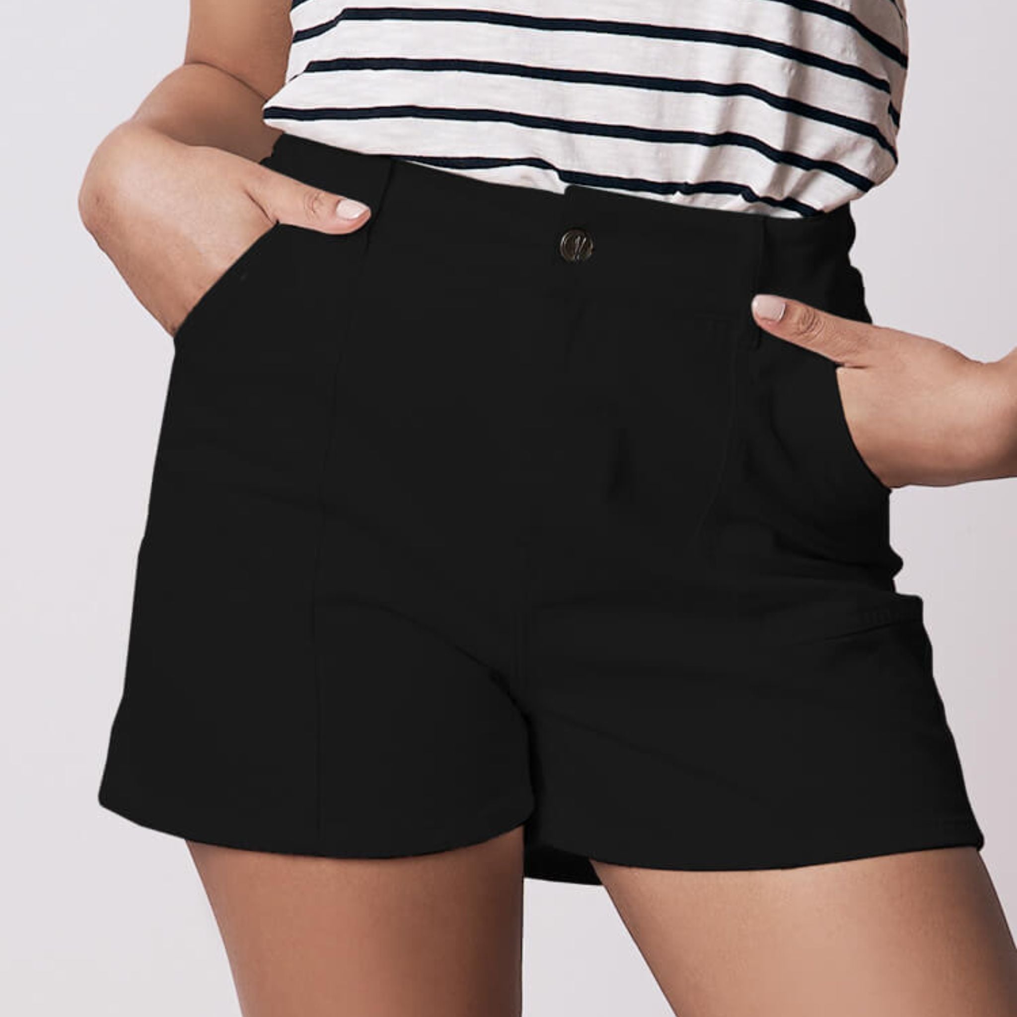 bleed clothing Damen Loose Jeans Shorts