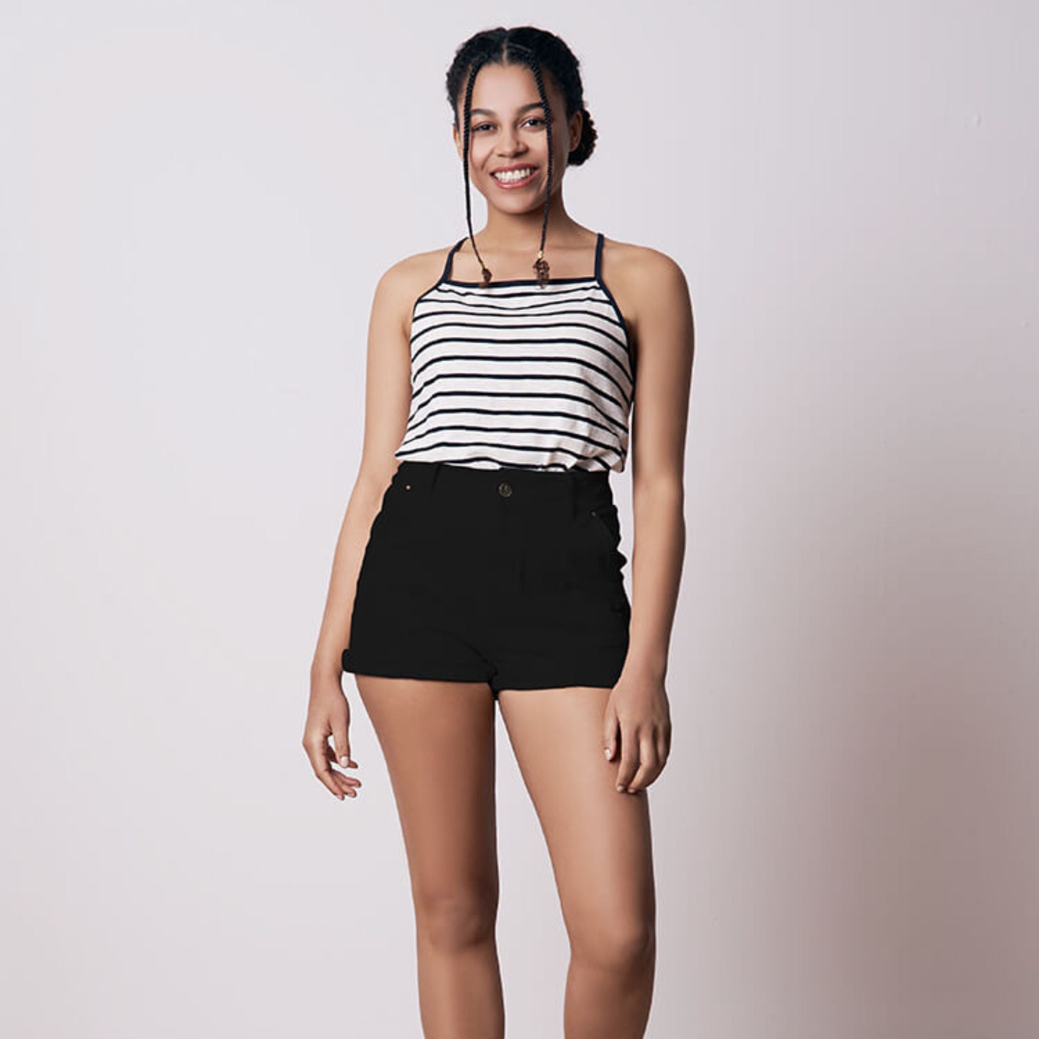 bleed clothing Damen Loose Jeans Shorts