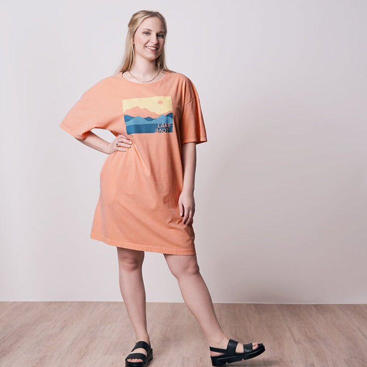 bleed clothing Natural Dye T-Shirt Dress