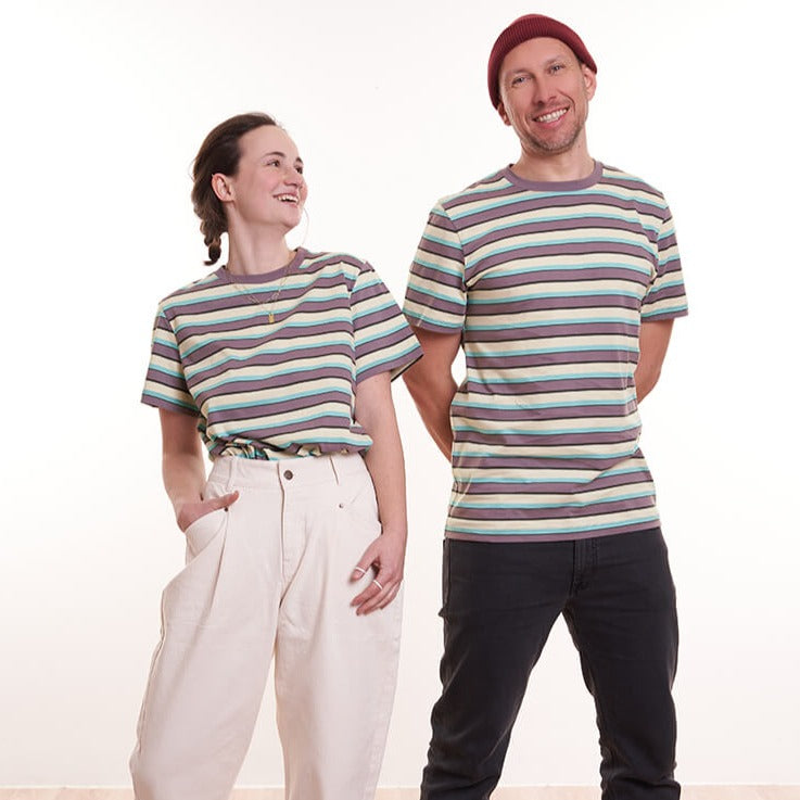 bleed clothing Herren T-Shirt Multicolor-Stripe