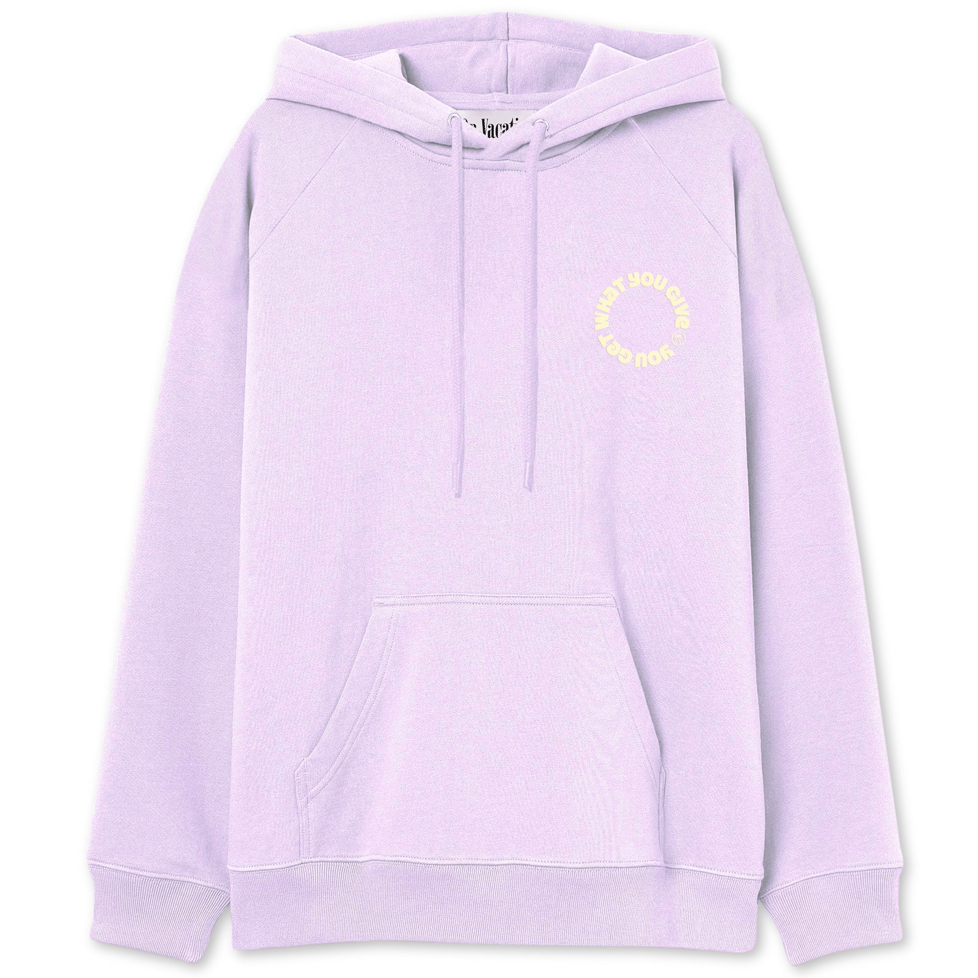 On Vacation Ladies Hoodie "Circle"