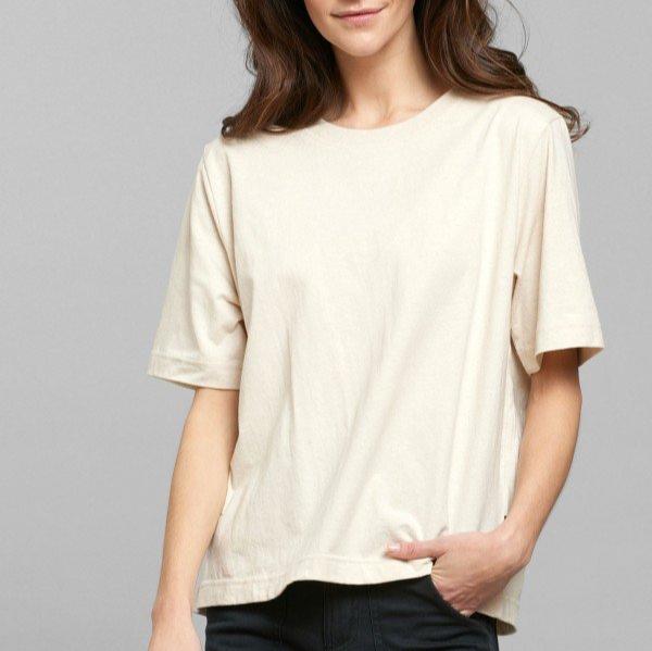 dedicated Damen T-Shirt "Vadstena" L Vanilla White
