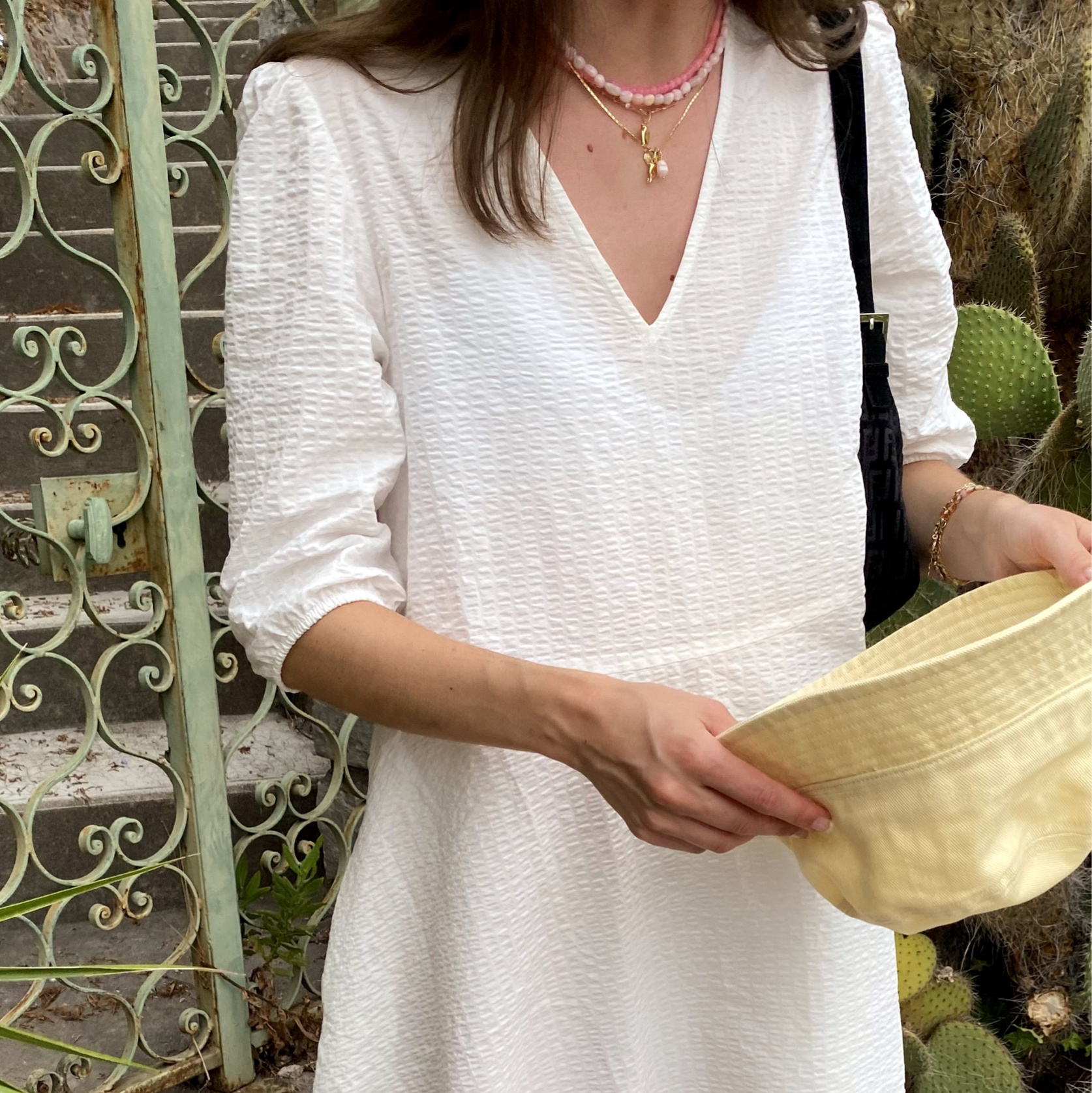 Hola Amor Estudios Kleid "Seersucker Dress"