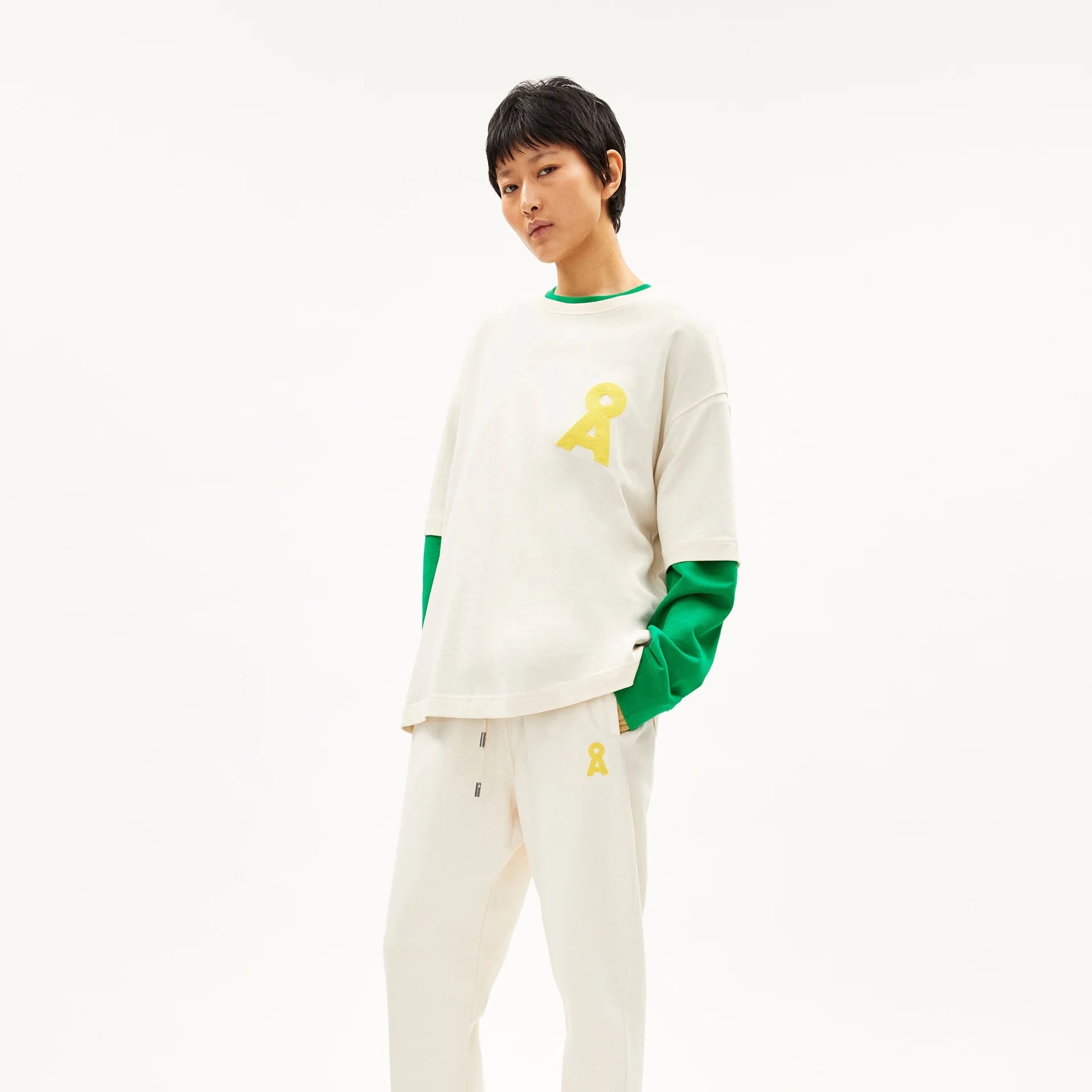 ARMEDANGELS Unisex Casual Jersey T-Shirt "MIKAAS ICONIC CAPSULE"