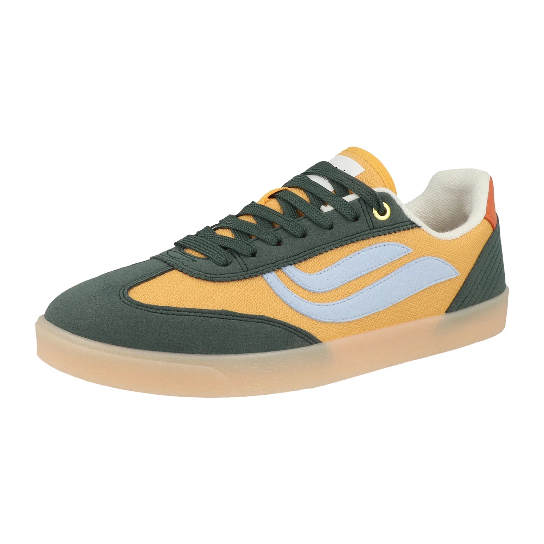 Genesis Footwear "G-Volley Mesh" Olive Mustard Sky