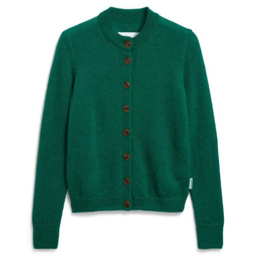 ARMEDANGELS Women Casual Strick Cardigan "AMILDAA" Emerald Green