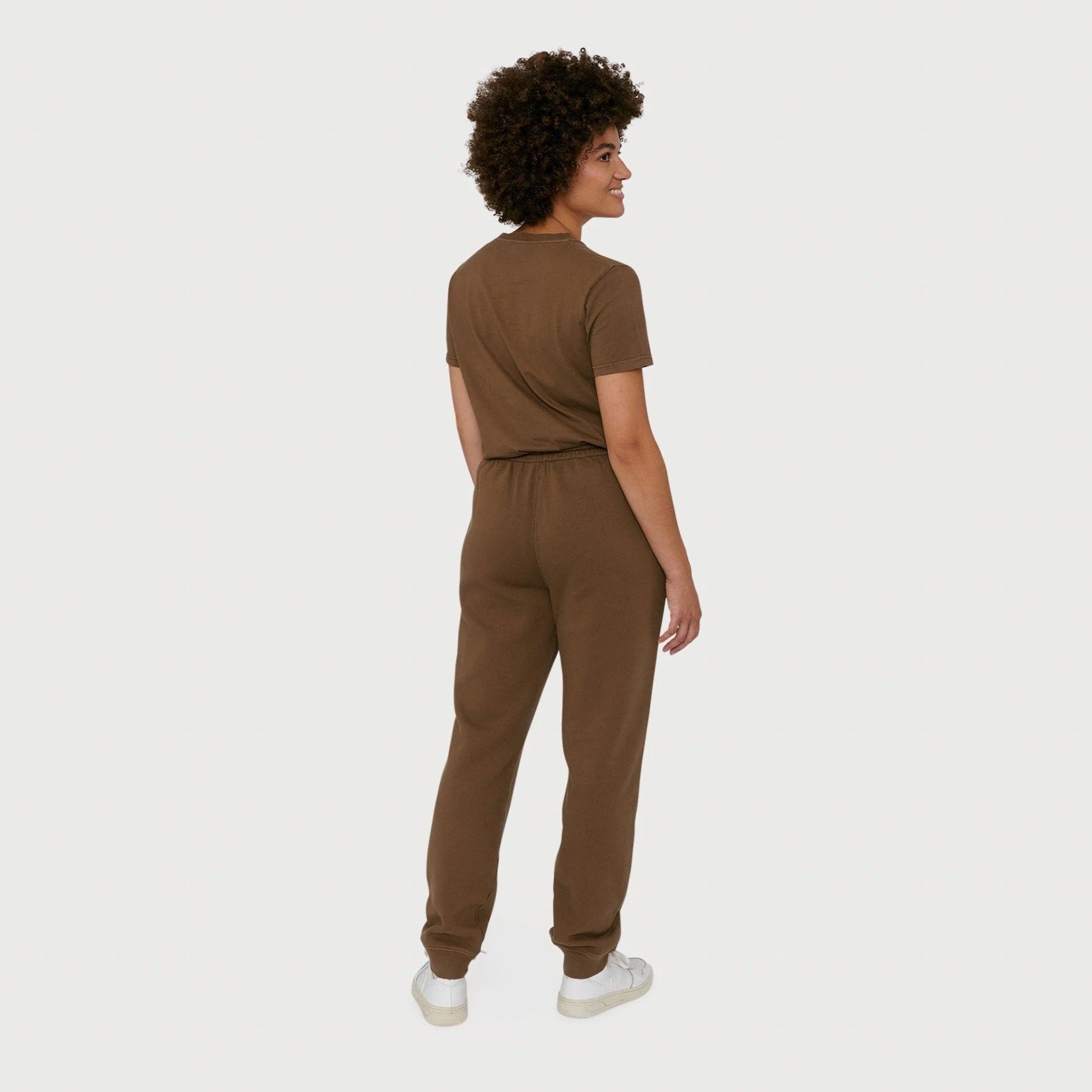 Organic Basics Organic Cotton Sweatpants Women TerraToned Wood