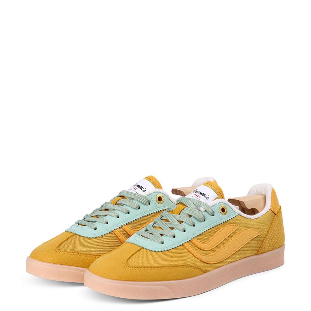 Genesis Footwear "G-Volley Mesh" Sunyellow Mint