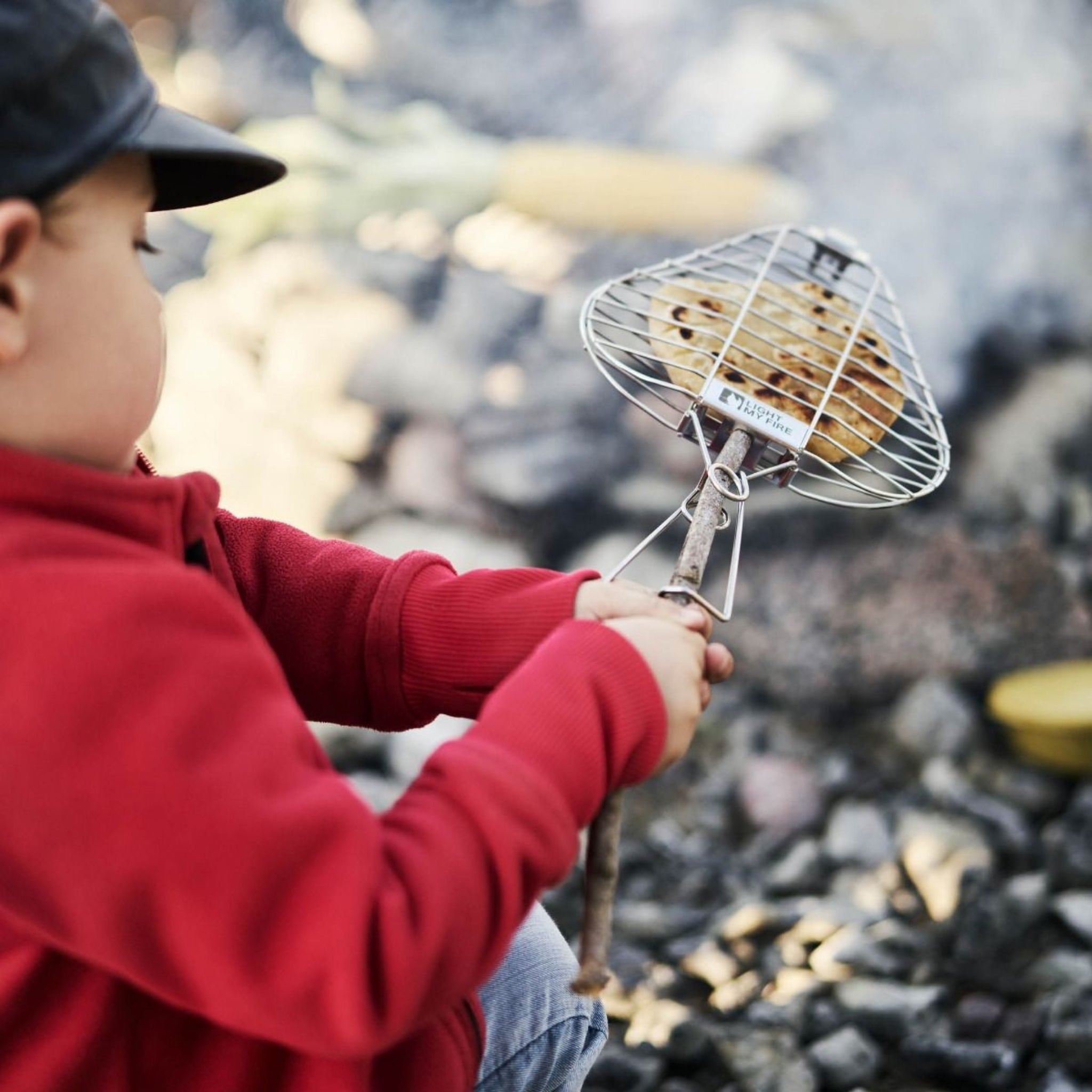 Lightmyfire Leichtes Grillgitter "Grandpas Firegrill"