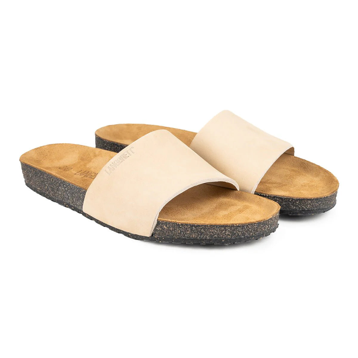 LANGBRETT Pantolette "GURLETTE" Leder Sand