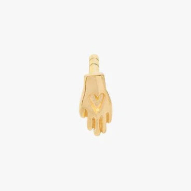 Wildthings Ohrstecker "Hamsa hand stud" Gold