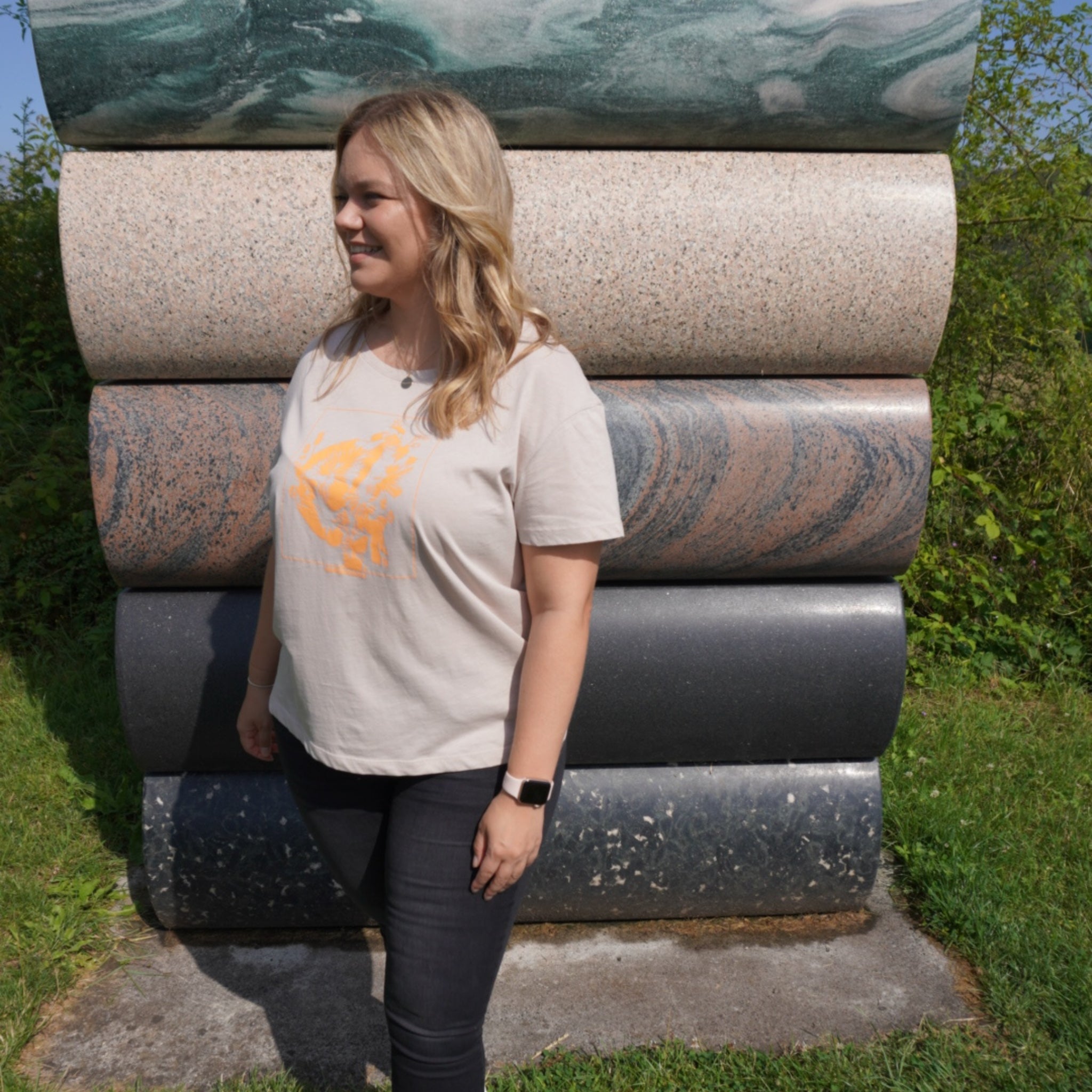 ARMEDANGELS T-Shirt "NELAA BLOOM"