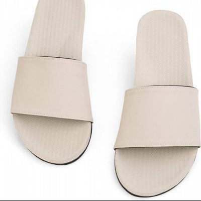 indosole Damen Sandalen "Slides Essential" Sea Salt