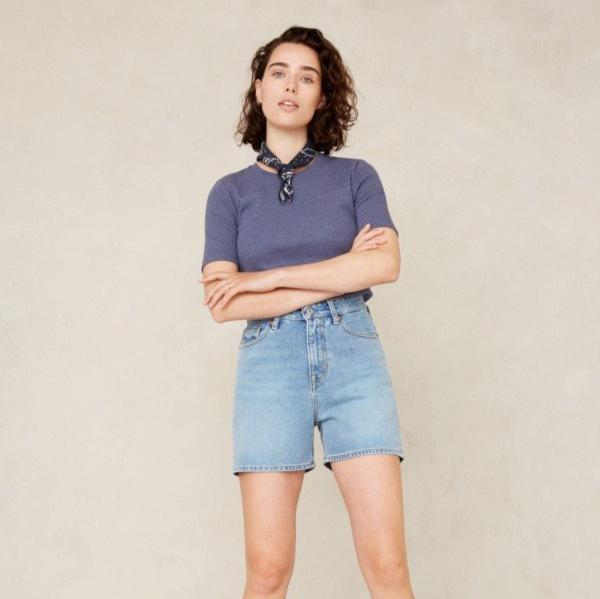 Kings of Indigo Damen Shorts "Liora" 28 Sanibel Light