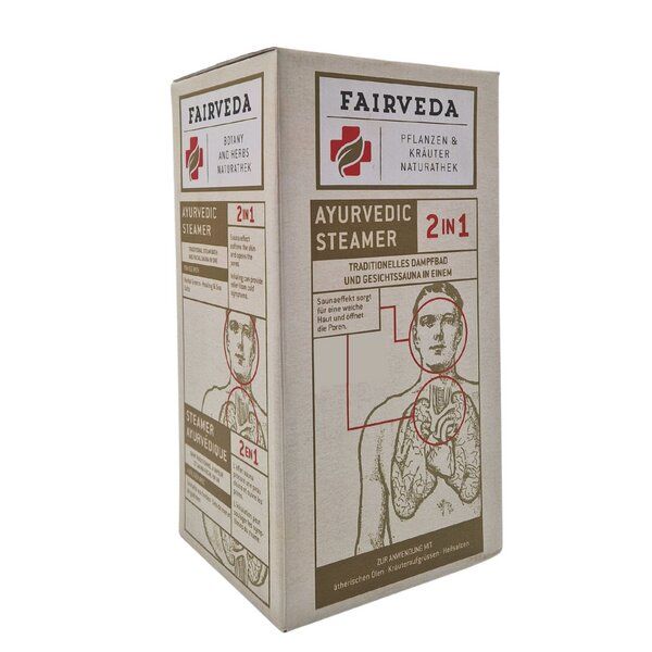FAIRVEDA Ayurvedische Gesichtssauna aus Ton
