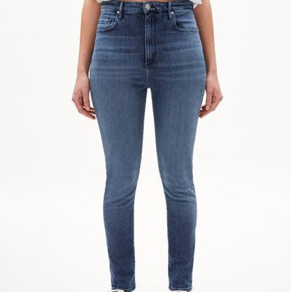 ARMEDANGELS Damen Skinny Jeans 5 Pockets "INGAA" Stone Wash 25 34