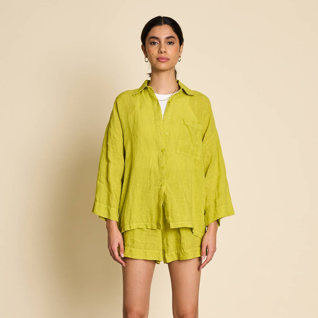 JAN N JUNE Damen Shorts "TOURNAI" M Sprout