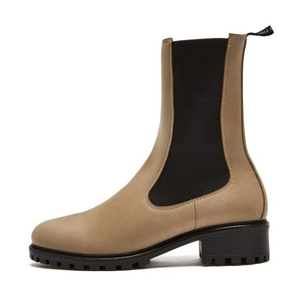Nine to Five High Chelsea Stiefel "Saxa" 38 Dark Rock
