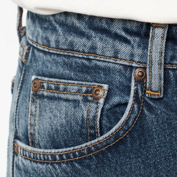 Nudie Jeans Jeans "Straight Sally Indigo Autumn"