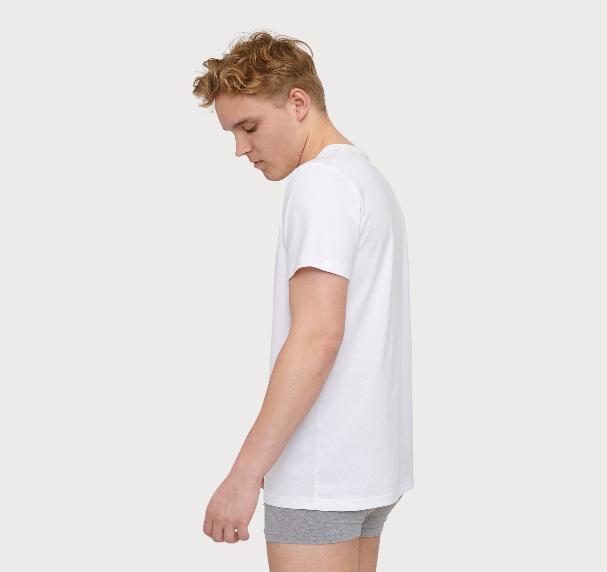 Organic Basics Organic Cotton Stretch Tee Weiß