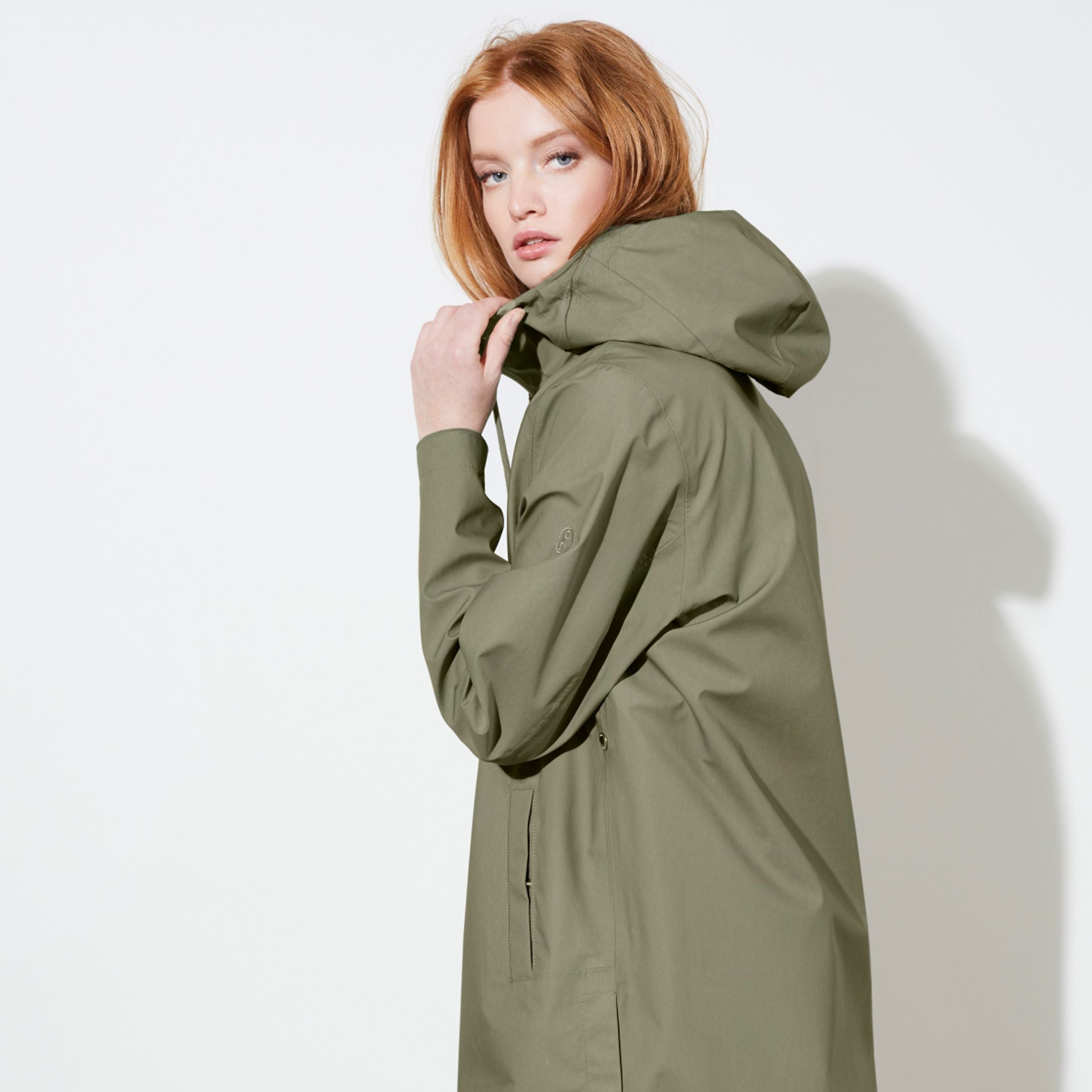 LangerChen Mantel "Glenbrook BP" L Grün (Olive)
