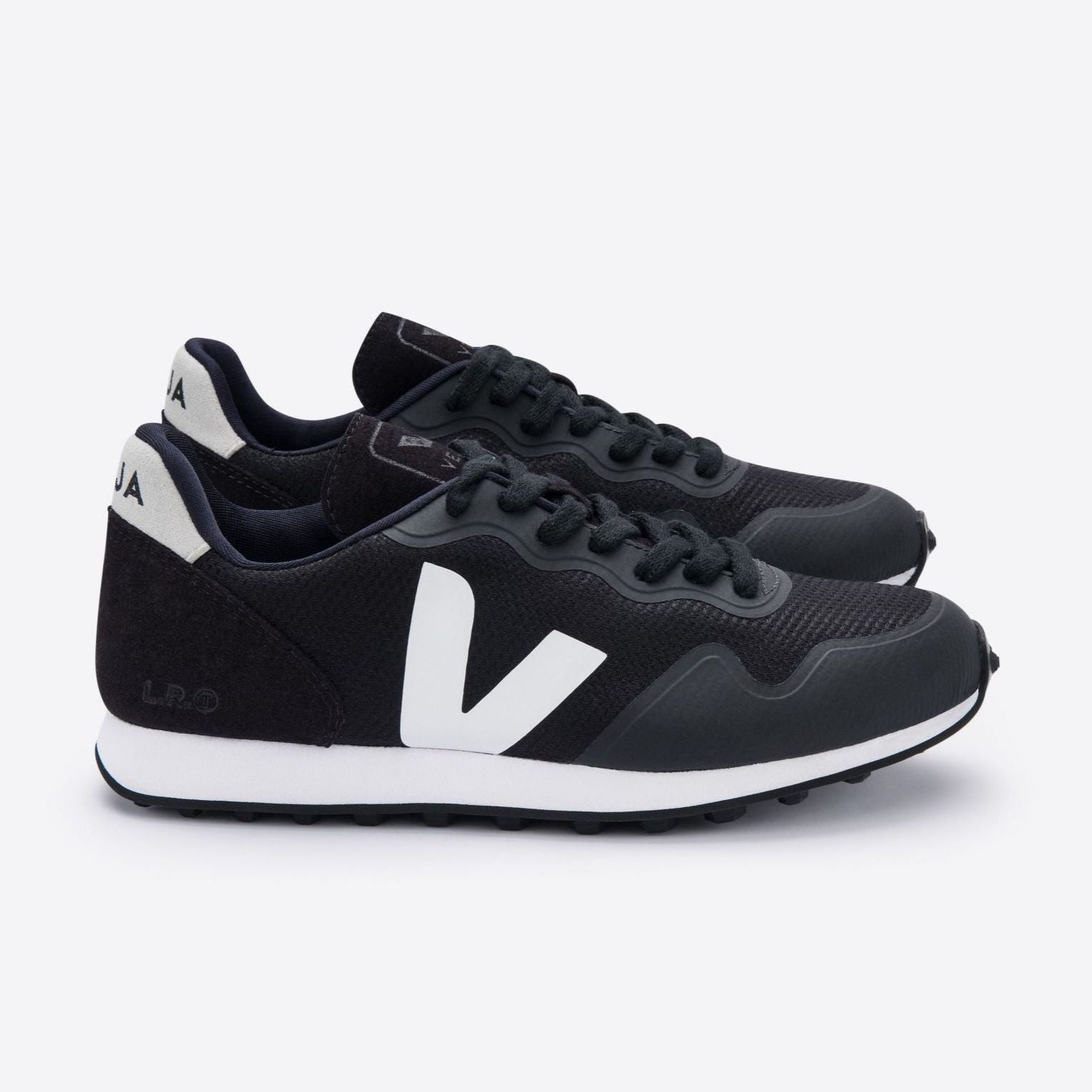VEJA Vegane Damen Sneaker "SDU RT B-Mesh" 36 Schwarz (Black White Natural)