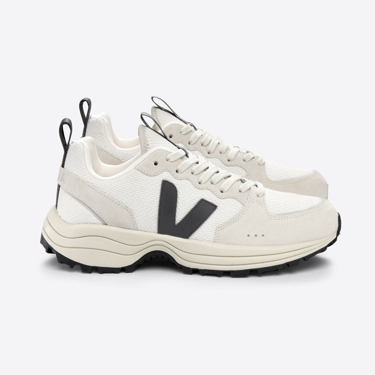 VEJA Herren Sneaker "Venturi" 43 Natur (Gravel Grafite)