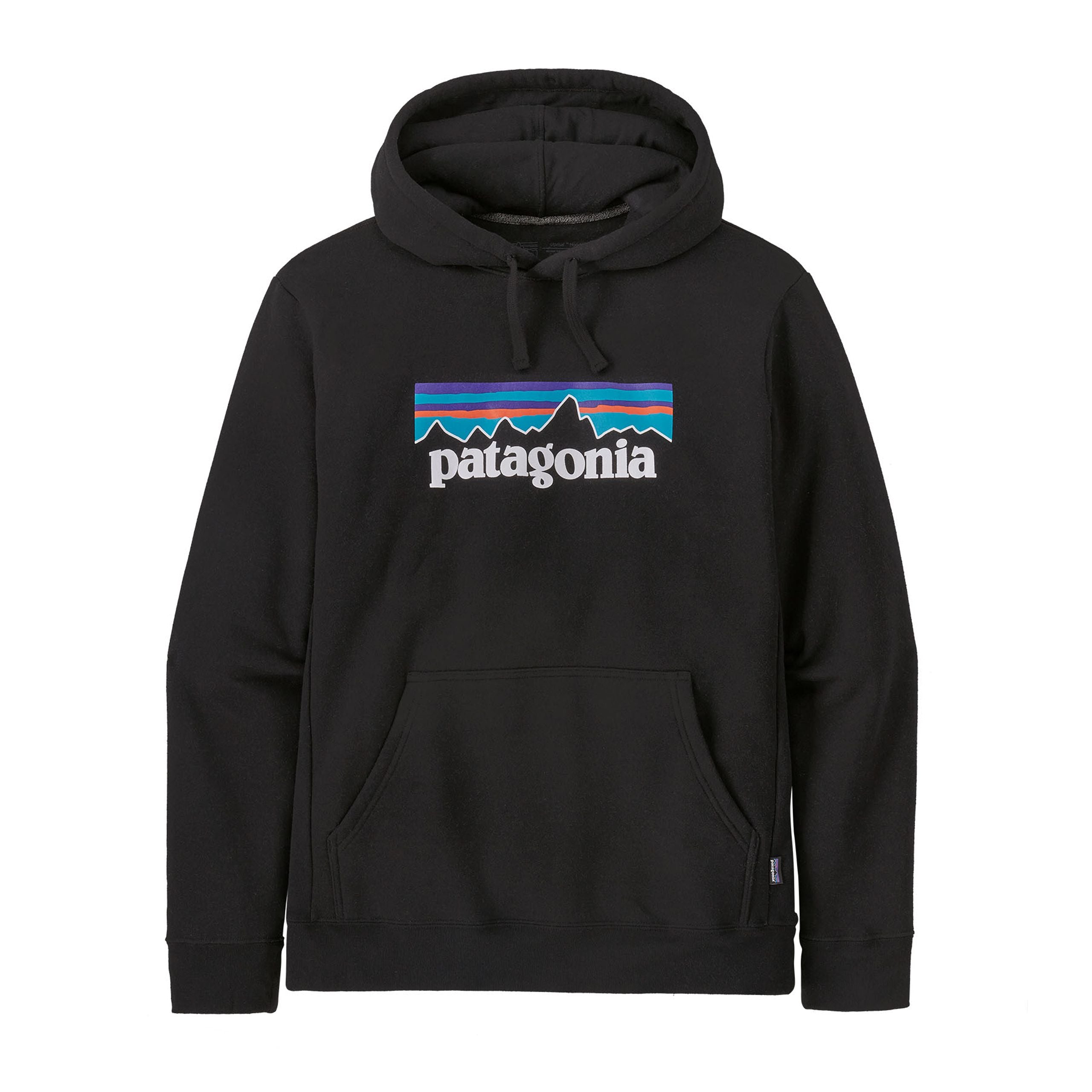 Patagonia Sweatshirt "P-6 Logo" Schwarz (Black)