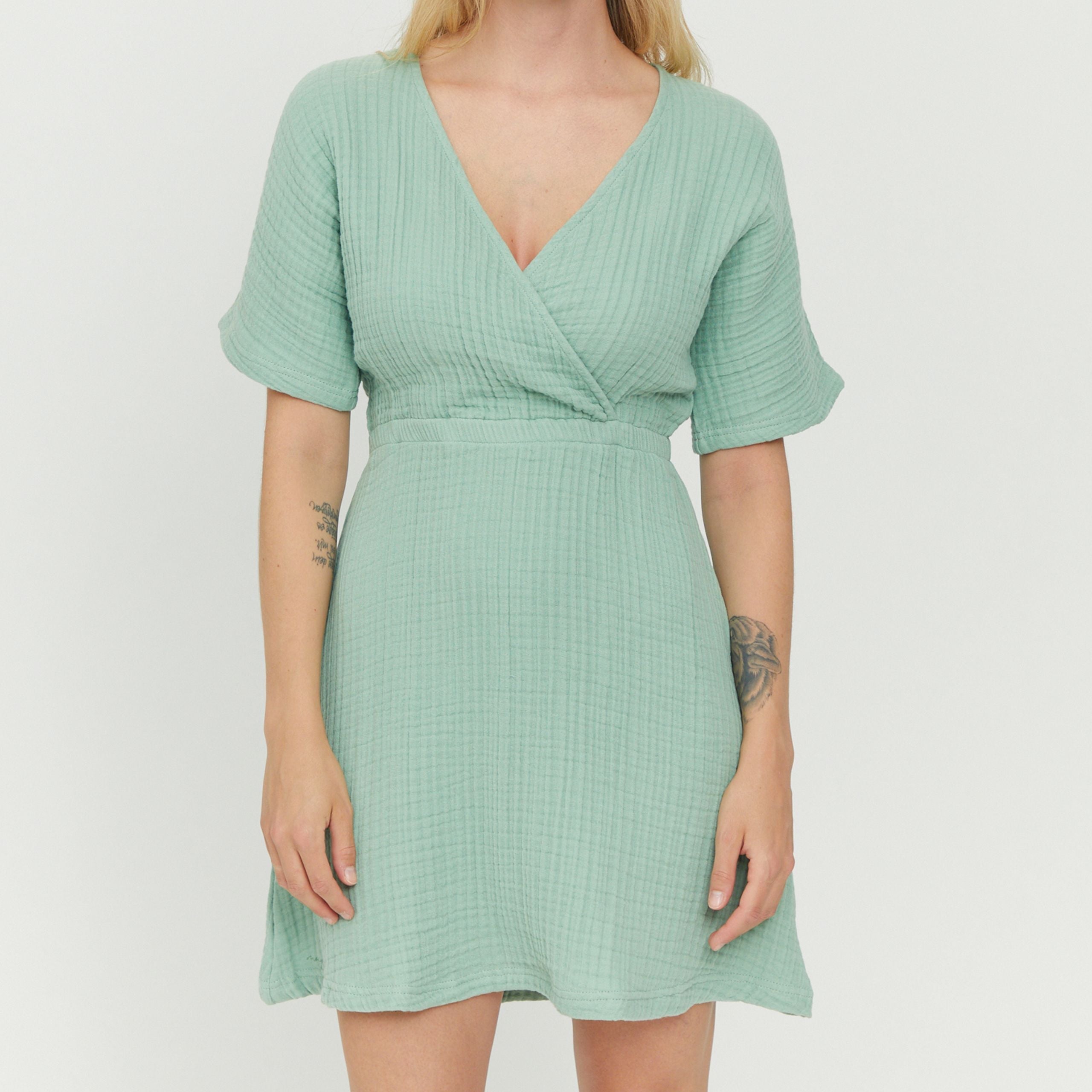 Mazine Dress "Majene" M Grün (cobalt green)