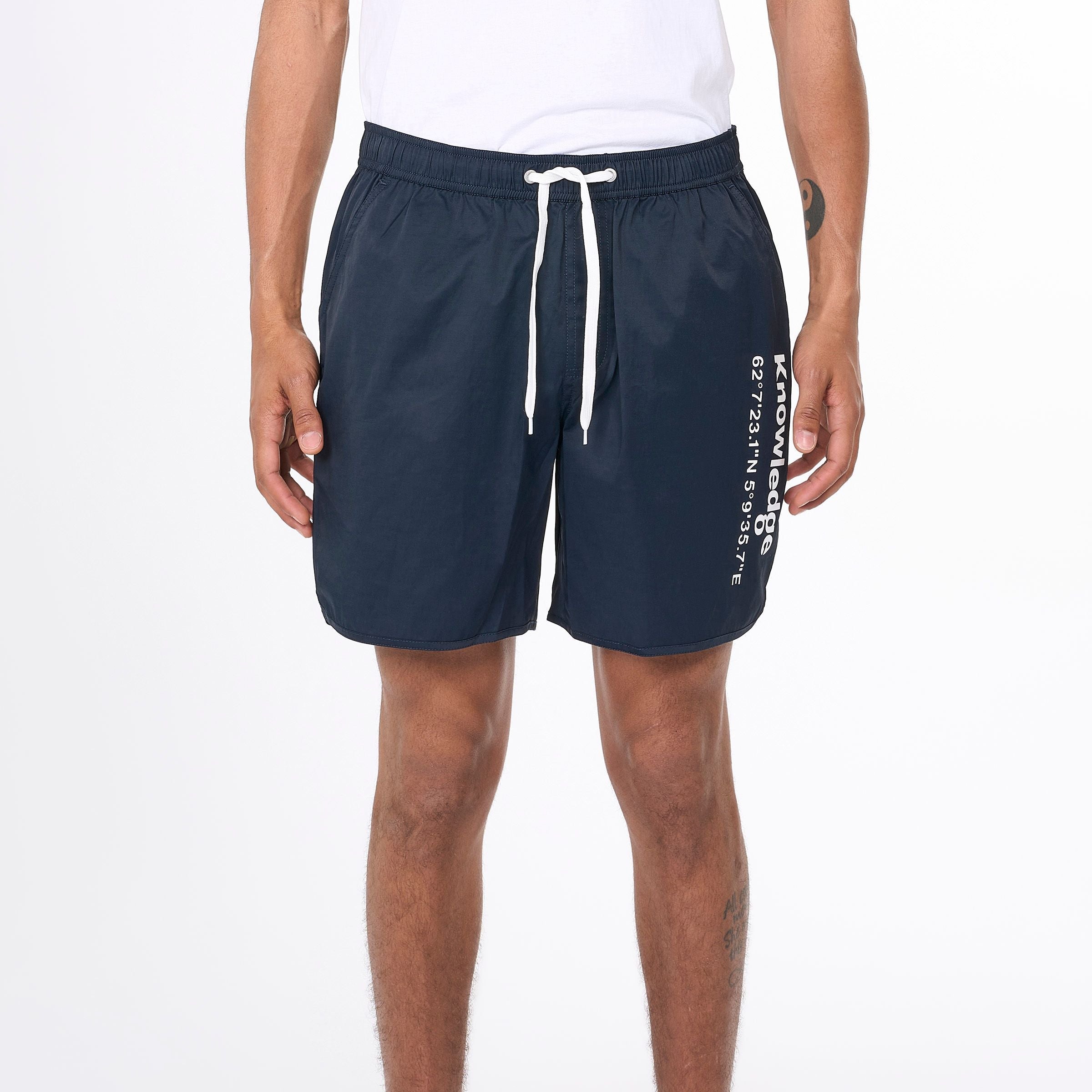 KnowledgeCotton Apparel Badehose "Knowledge" XXL Blau (Total Eclipse)