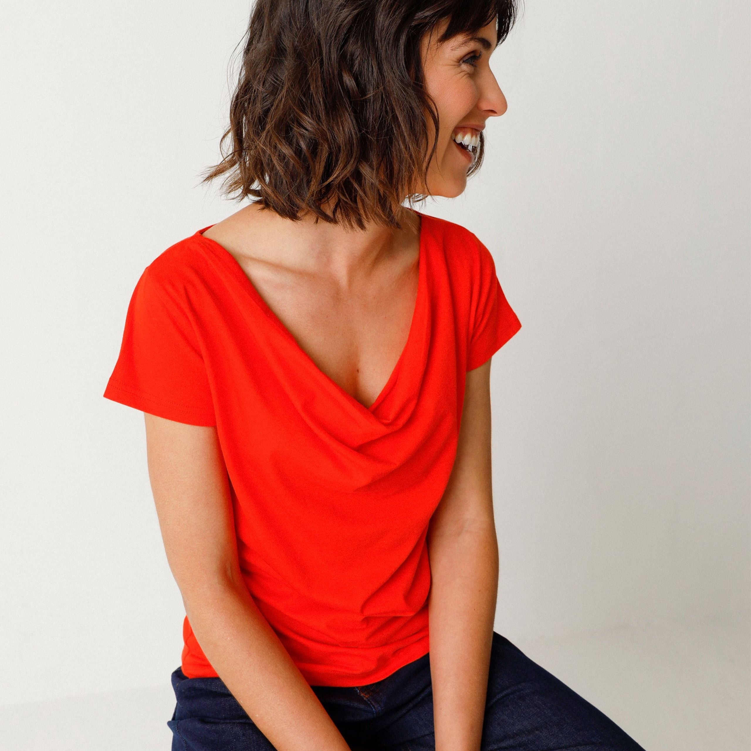 SKFK Shirt "BAT" 38 Red (Rot)