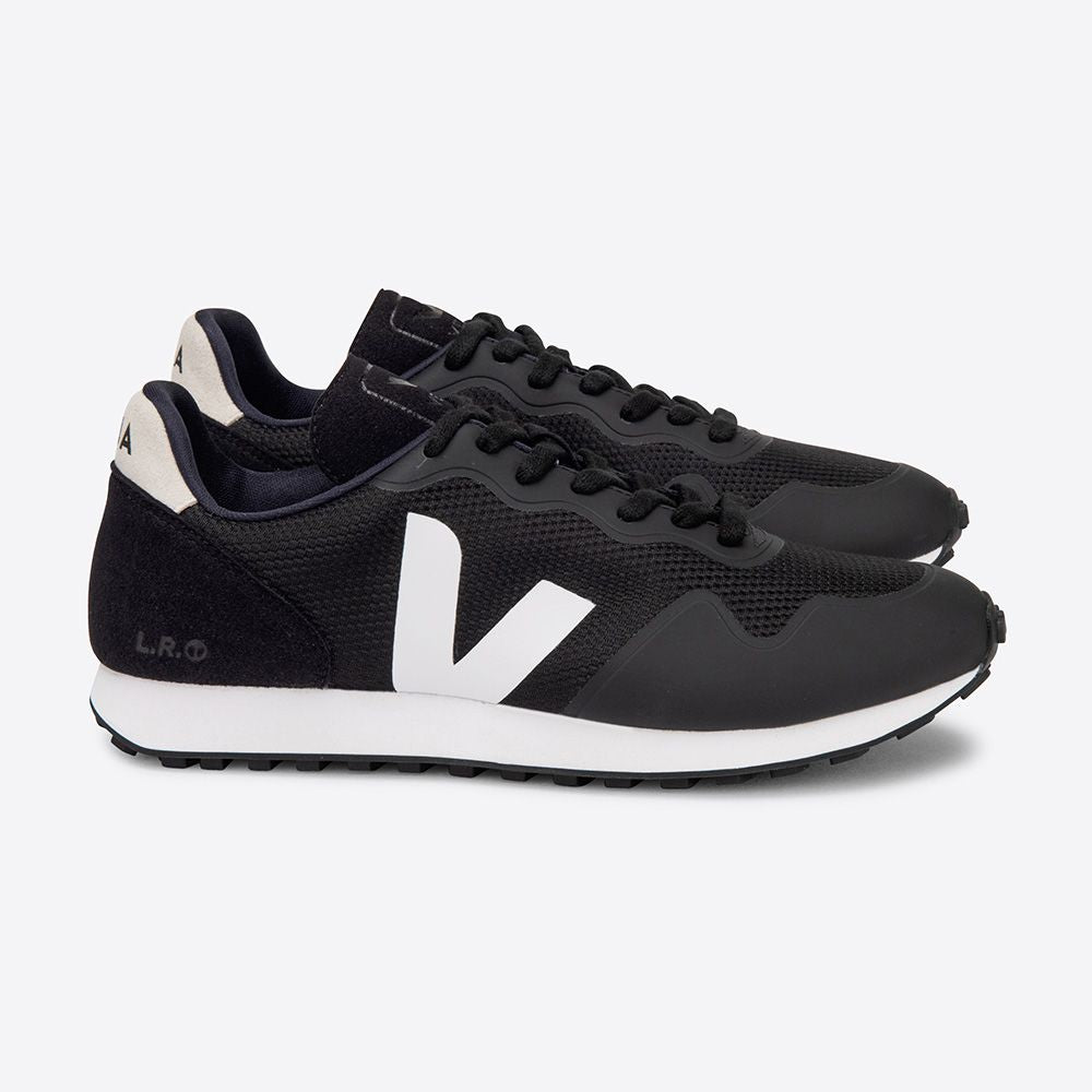 VEJA Vegane Herren Sneaker "SDU TPU B-Mesh" Schwarz (Black White)