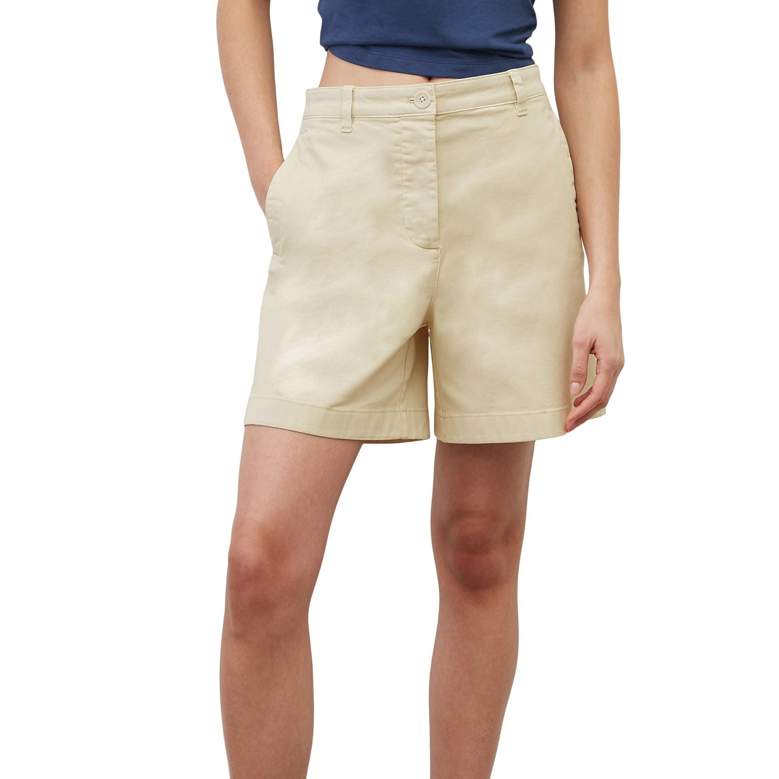 Marc O'Polo Damen Woven Pants 40 Beige (dusty field)
