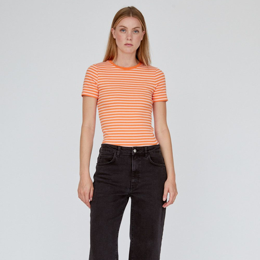 Basic Apparel T-Shirt "Ludmilla" XS Orange (MandarinSalmon)