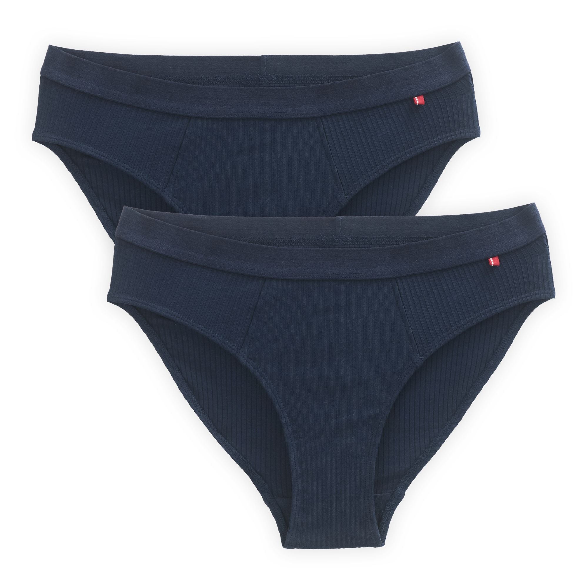 People Wear Organic Slips 2er-Pack Dunkelblau