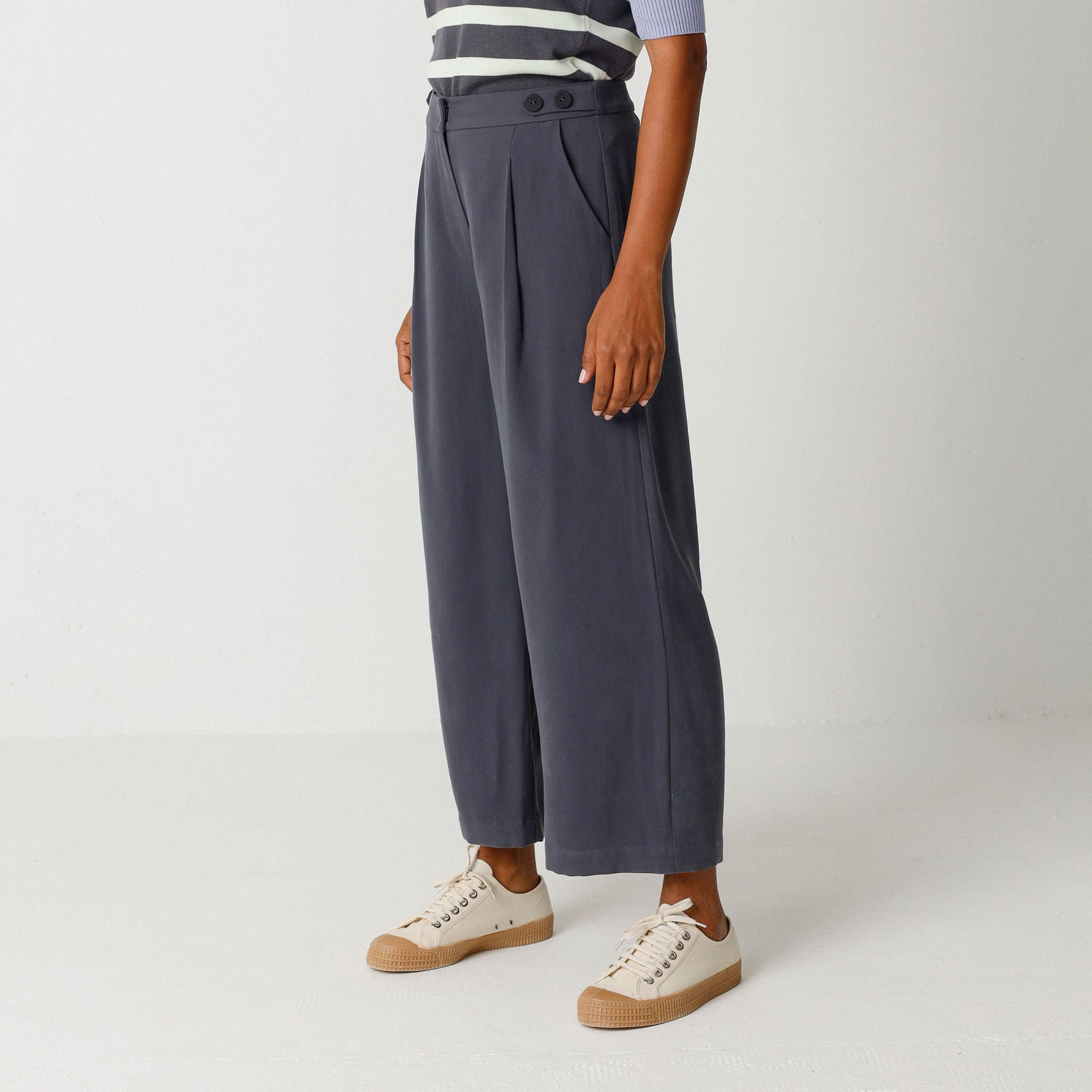 SKFK Hose "ILIA" M (38) Grau (Dark Grey)