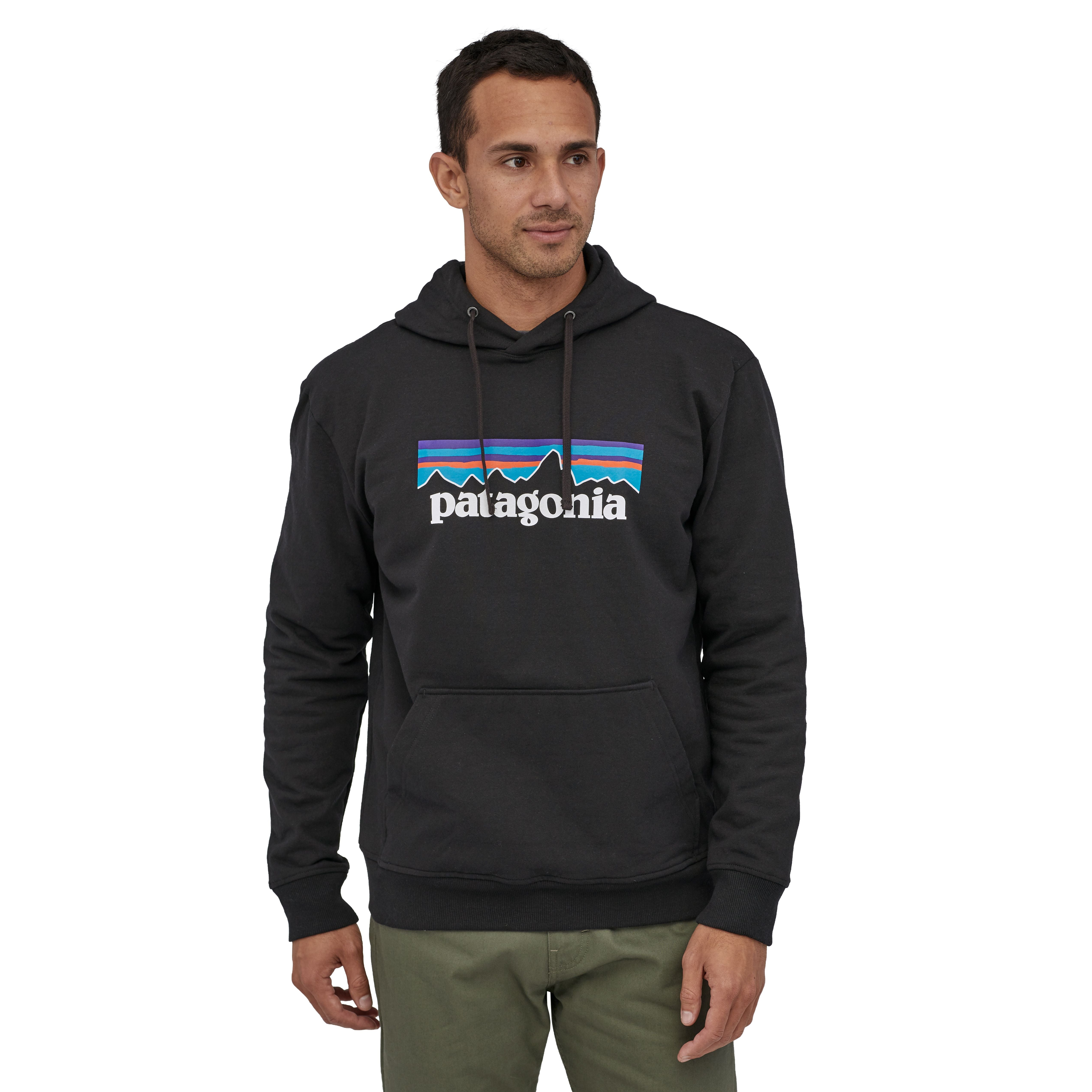 Patagonia Herren Kapuzenpullover "Logo" XS Schwarz (black)