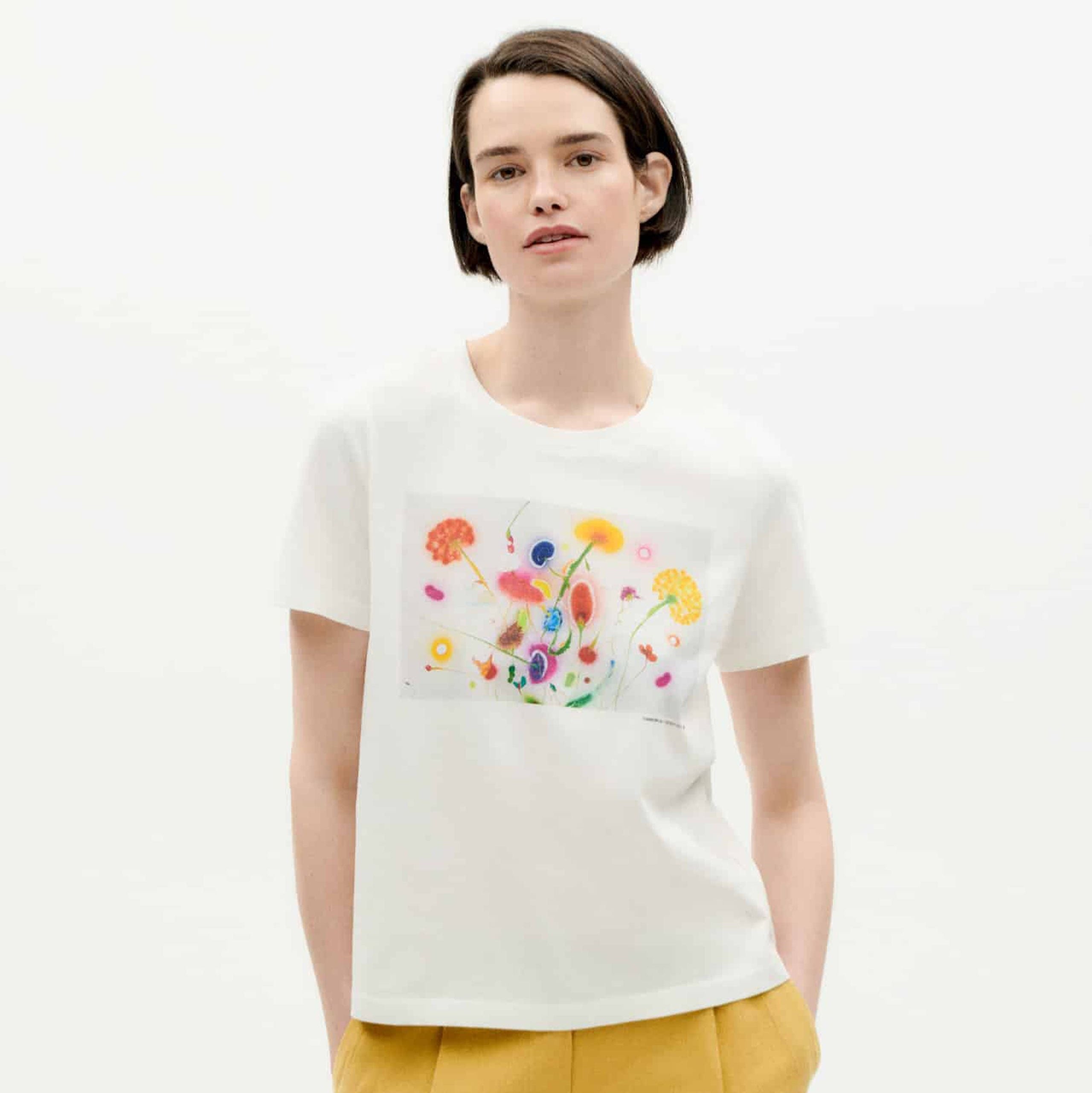 Thinking Mu T-Shirt "FEUZ DAY IDA" Weiß (Snow White)