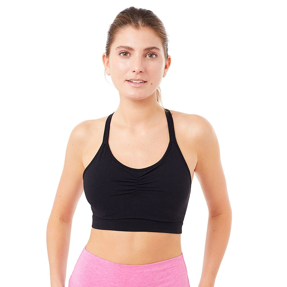 MANDALA Yoga BH "Infinity Bra" Schwarz (Black)