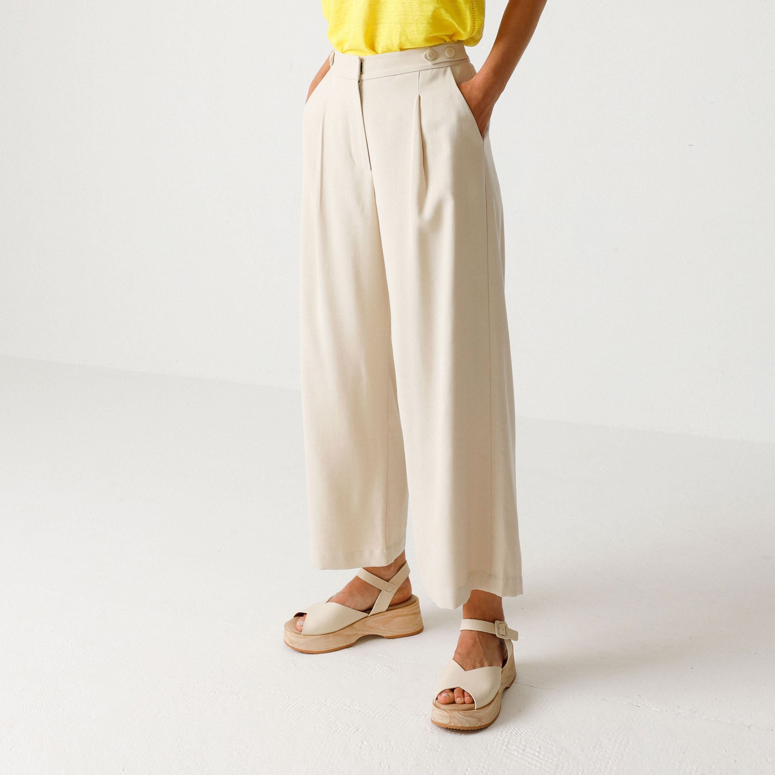 SKFK Hose "ILIA" Natur (Cream)