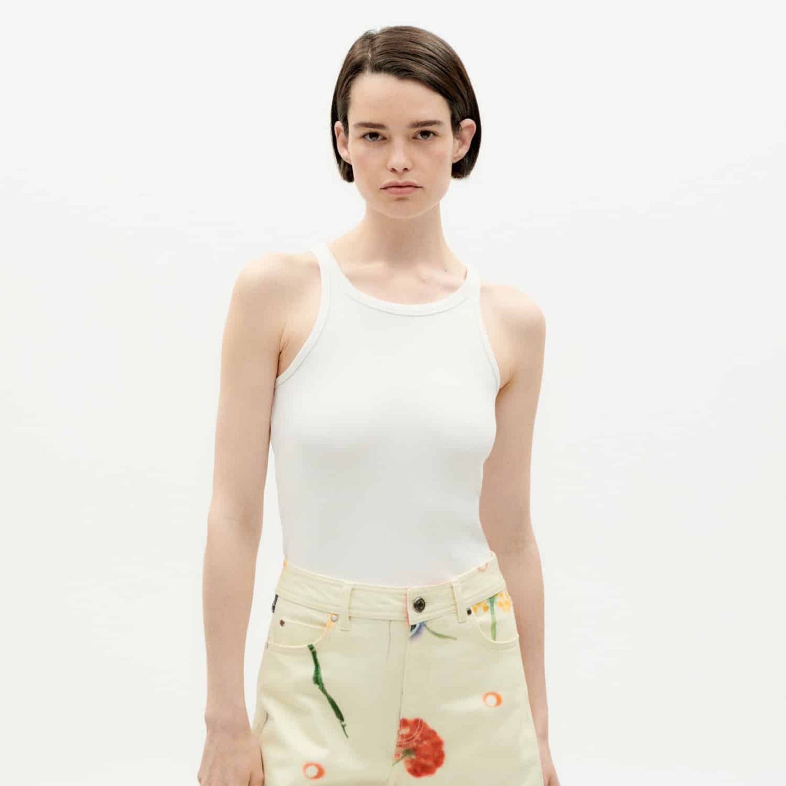 Thinking Mu Top "HARRIET" Weiß (Snow White)