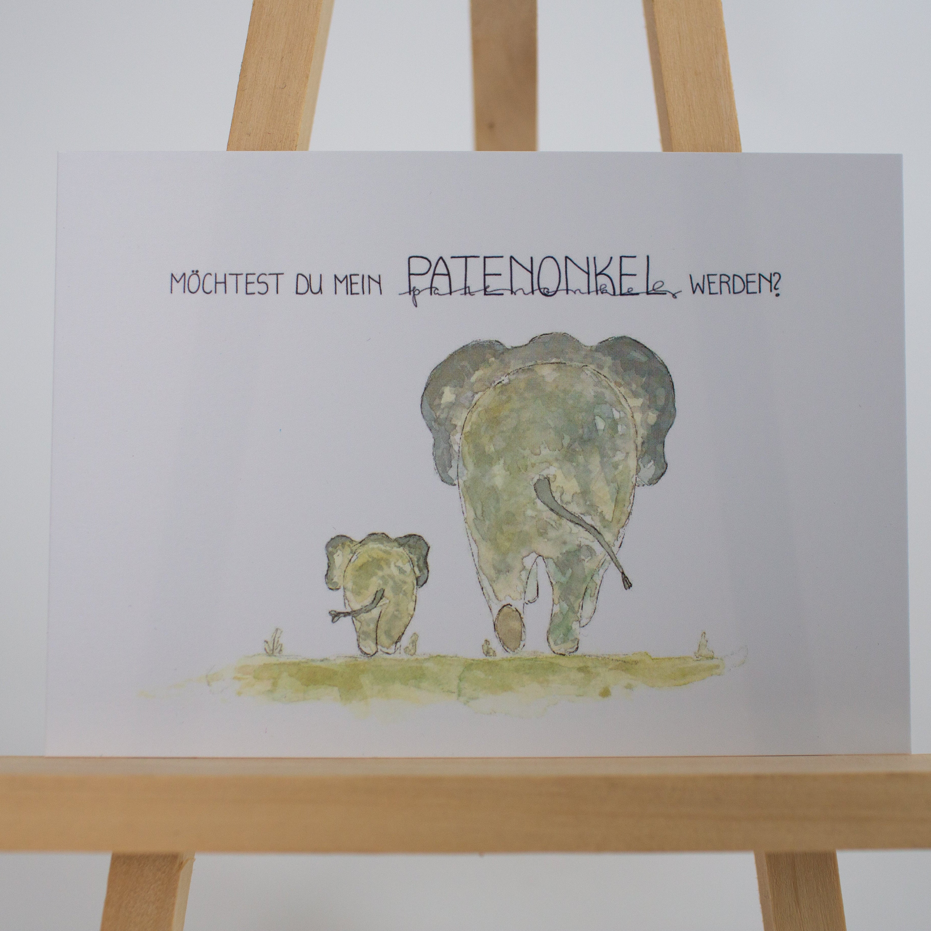 (P)INSELMALEREI Postkarte
